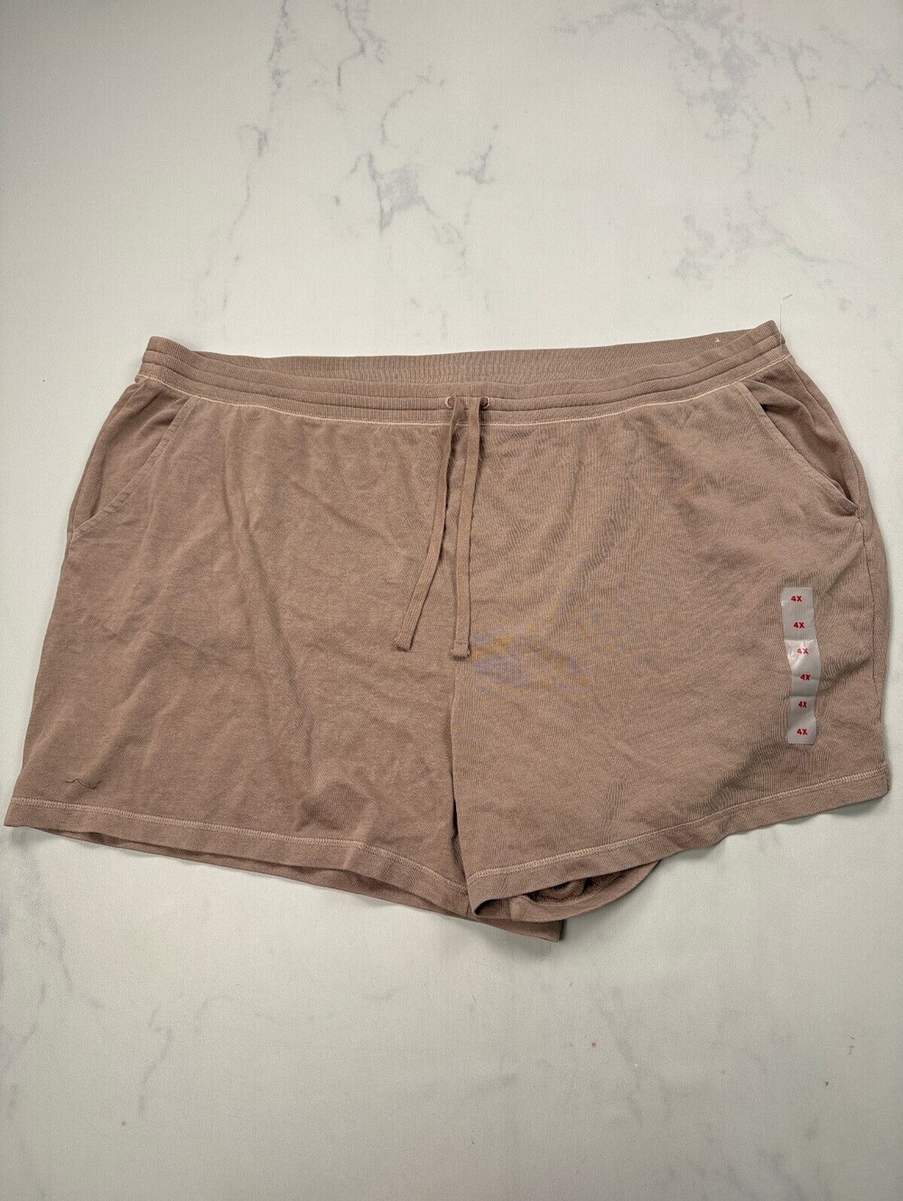 Old Navy Athletic Shorts Beige 90s VTG Adjustable - Womens 4X